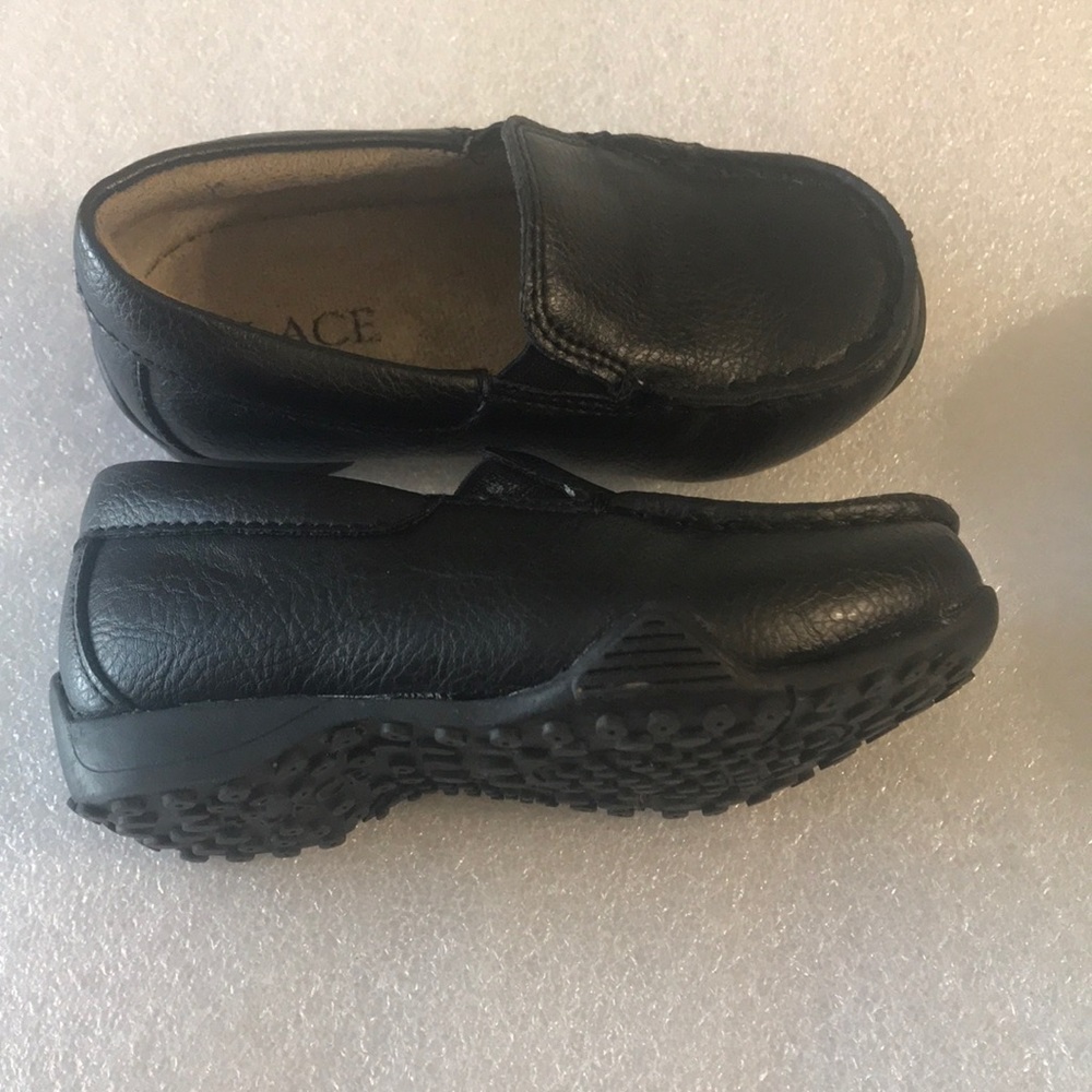 Children’s place loafers black -6  & plaid hat - Picture 12 of 16